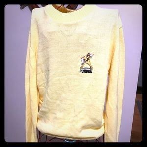 Purdue acrylic sweater S/M